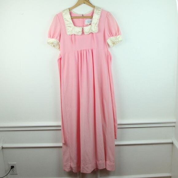 Vintage Other - Vintage XS Nightgown Babydoll Regency Princess 60s Coquette Grannycore Cottage
